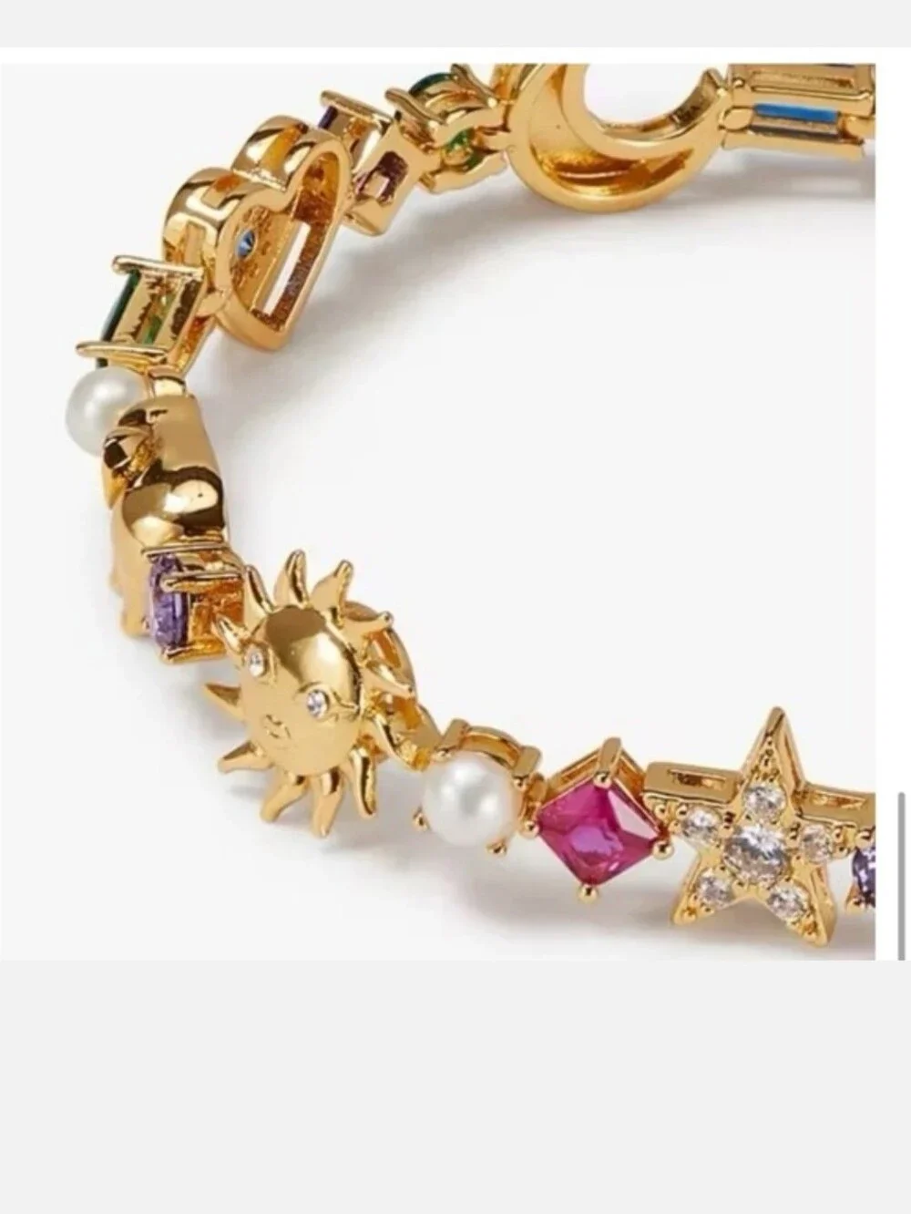 Kate Spade Like Magic Tennis Charm Bracelet - Picture 2 of 6